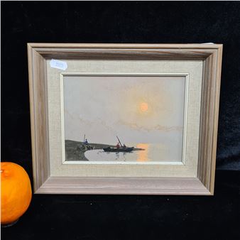 Currach in the Moonrise - Ciaran Clear