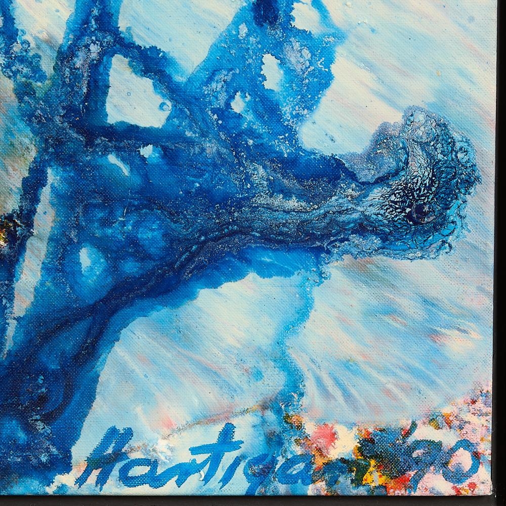 Artwork by Grace Hartigan, Village Children, Made of Oil On Canvas