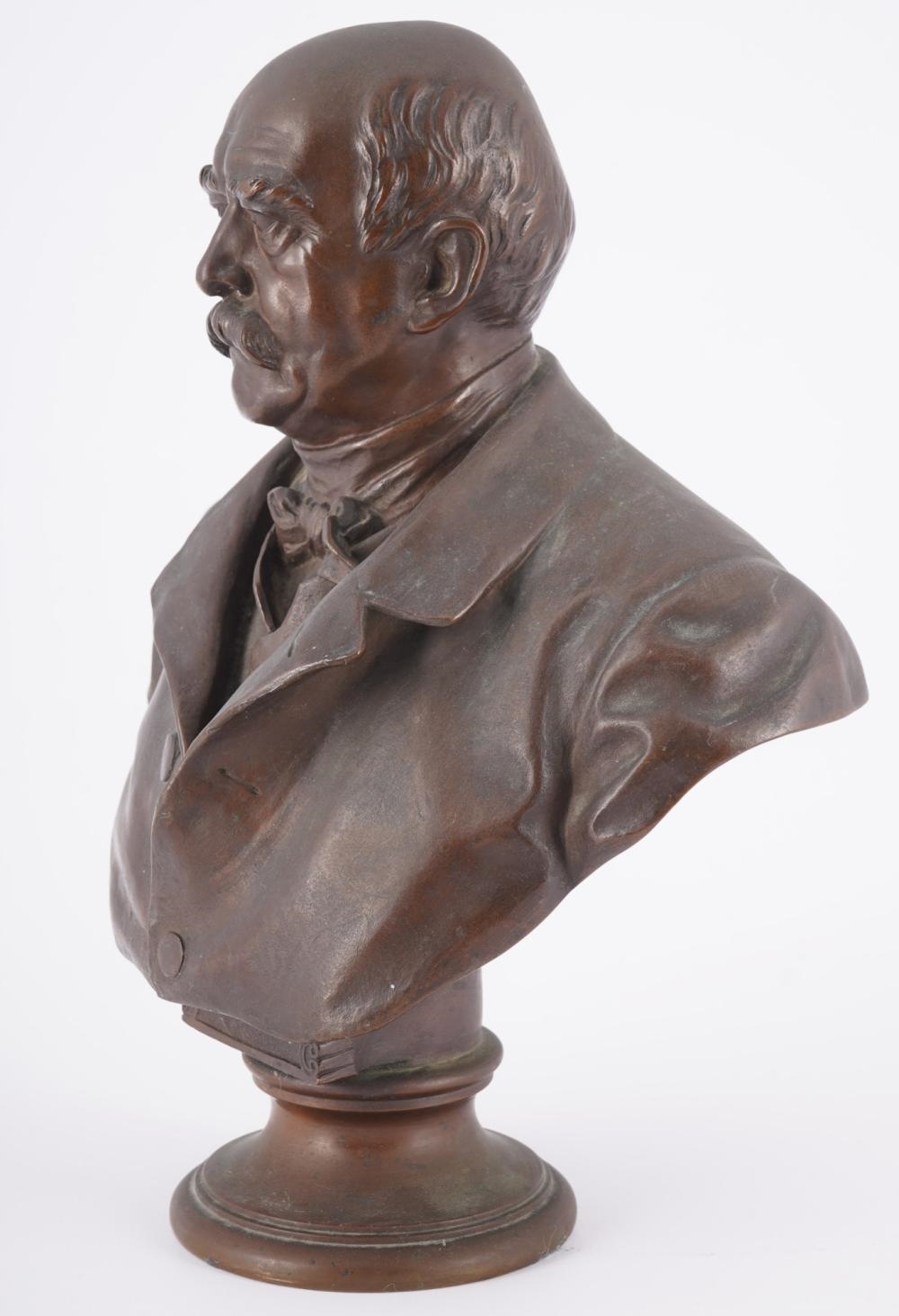 Hugo Wilhelm Fritz Schaper | Portrait bust of Otto von Bismarck (1885 ...