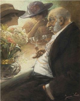 Champagne and cigars in good company - Jakob Sijbout de Vries