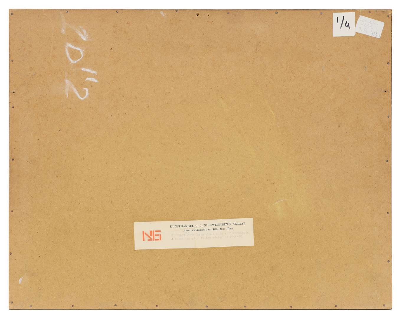 Artwork by Cornelis Veth, I. Trading goods with farmers for food; II. Black-marketeers buying a picture; III. Clandestine listening to the BBC London; IV. Dutch interior scene in winter 1944-45'; V. Throwing of the so-called 'Entartete Kunst' on the stake by the Nazi's, Made of pencil and watercolour on paper