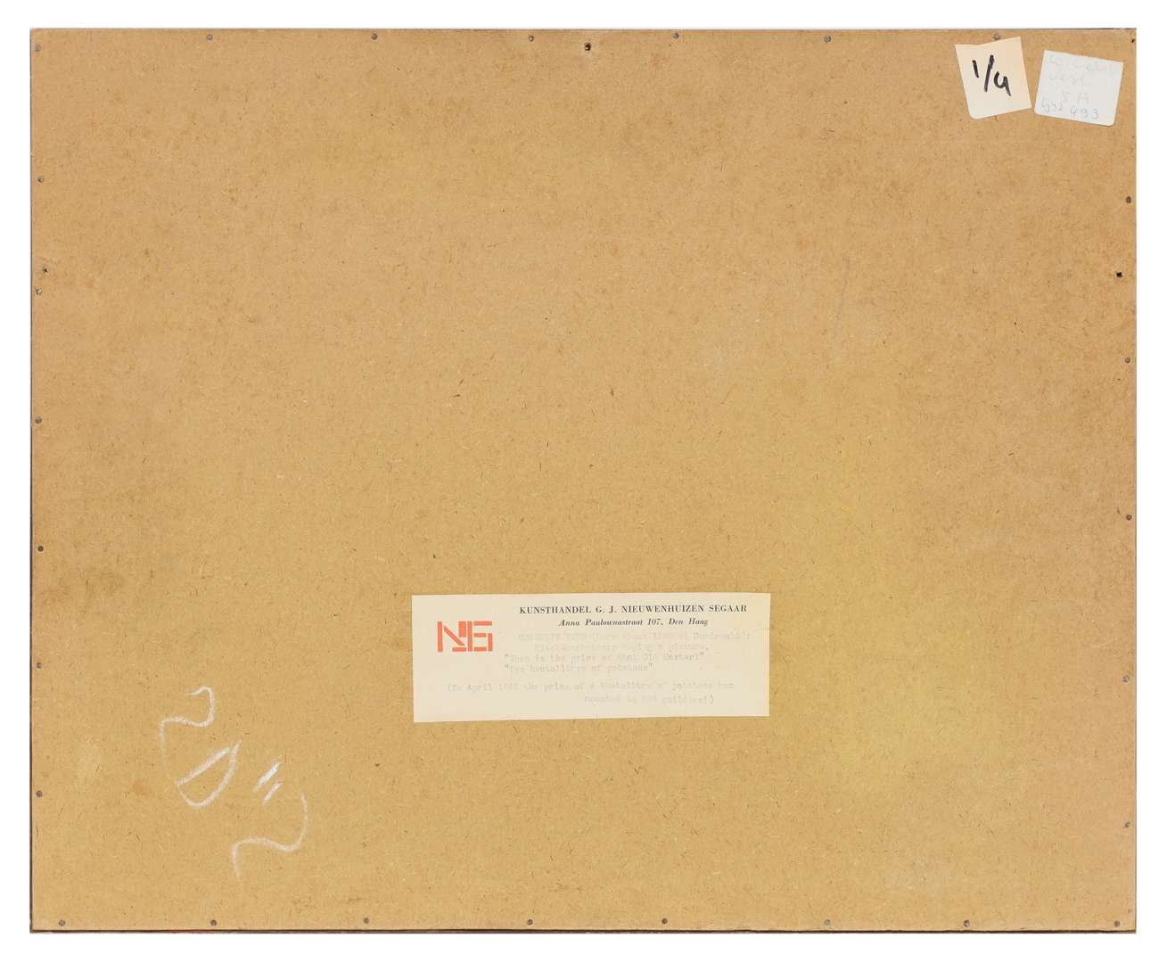 Artwork by Cornelis Veth, I. Trading goods with farmers for food; II. Black-marketeers buying a picture; III. Clandestine listening to the BBC London; IV. Dutch interior scene in winter 1944-45'; V. Throwing of the so-called 'Entartete Kunst' on the stake by the Nazi's, Made of pencil and watercolour on paper