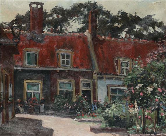 Floral courtyard - Toon Kelder