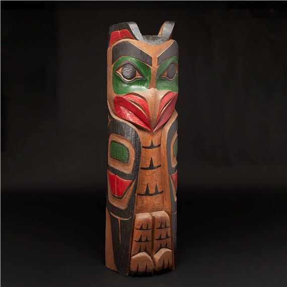 MONUMENTAL TOTEM POLE - Murphy Stanley Sr.