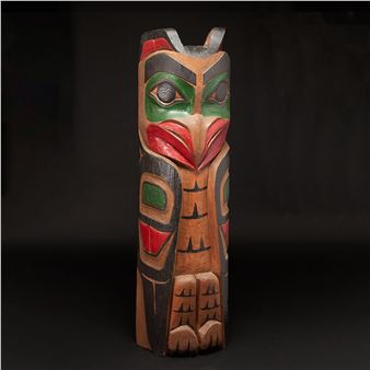 MONUMENTAL TOTEM POLE - Murphy Stanley Sr.