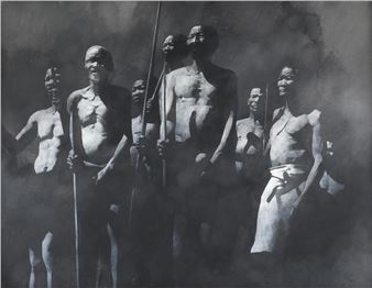 Aborigine Group (Untitled - Robert Lowe