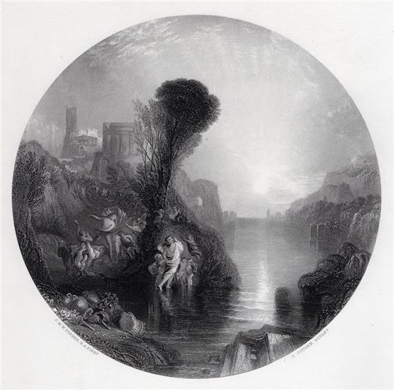 Bacchus and Ariadne by Joseph Mallord William Turner, 1860