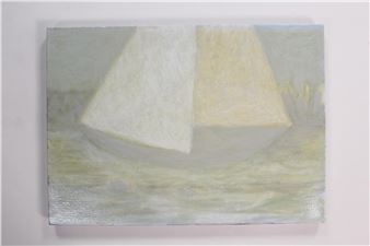 Sailboat in Muted Colors - Clark Murray