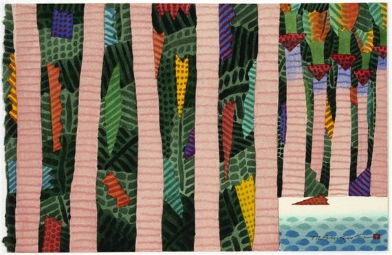 Untitled (Rainforest Beach I - Ian Tremewen