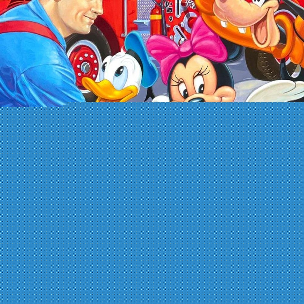 Artwork by Manuel Hernandez, Engine 55, Made of Mixed Media Lithograph