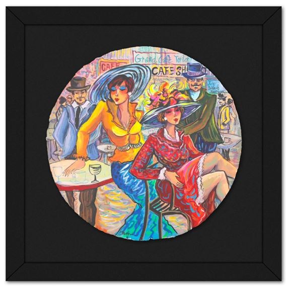 City Pulse in Crimson