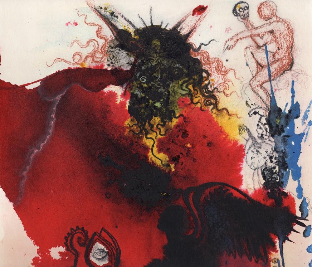 Salvador Dalí | Et erat in deserto quadraginta diebus, et quadraginta ...