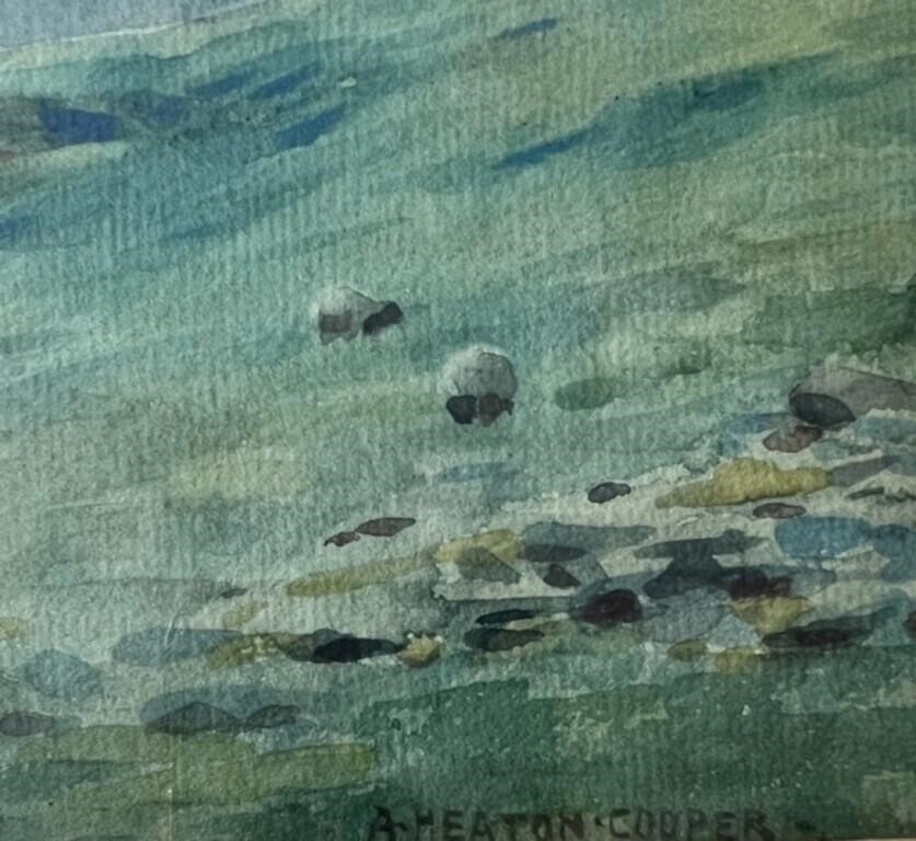 Artwork by Alfred Heaton Cooper, The Lake District, Made of Watercolour On Paper