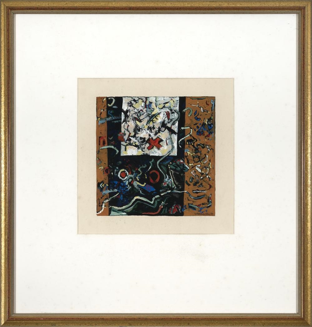 Artwork by Norman Reginald  Baggaley, Untitled, Made of Gouache On Paper