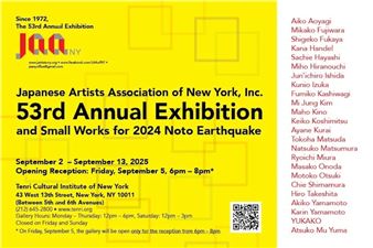 53rd Annual Exhibition - Tenri Cultural Institute of New York