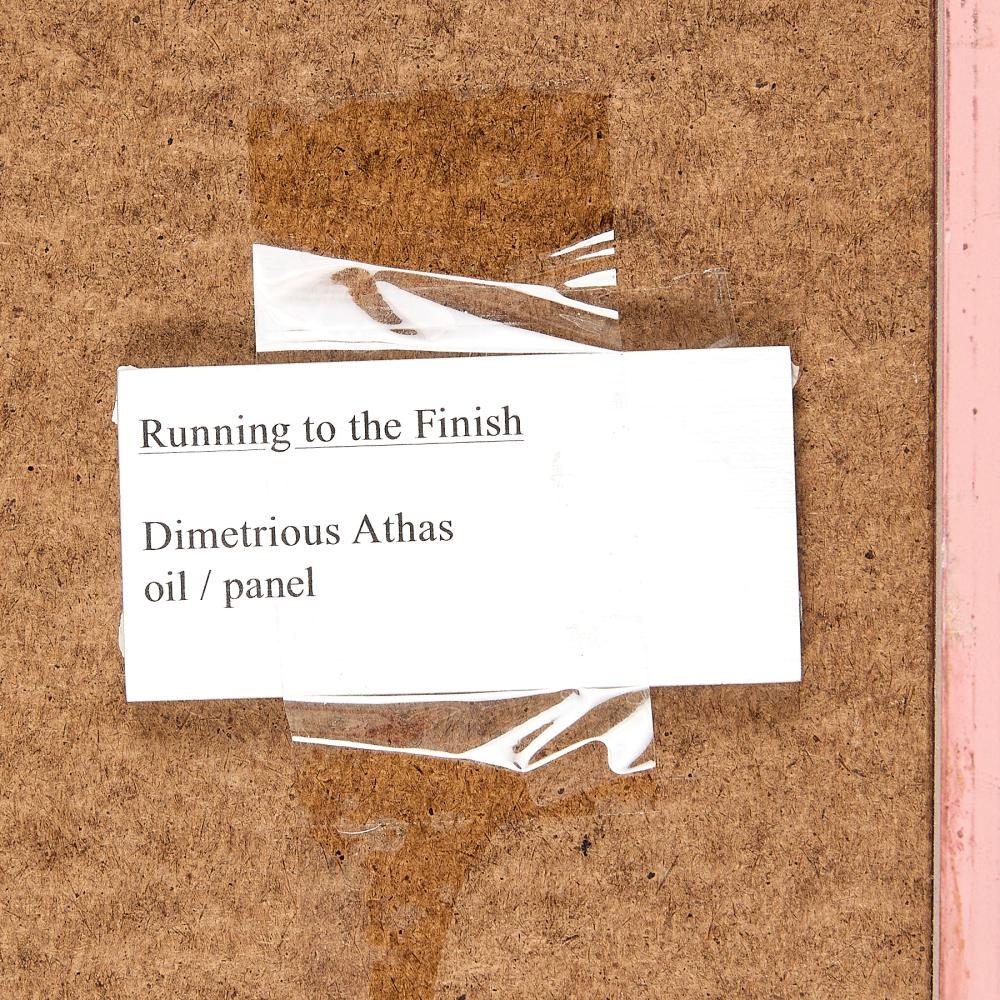 Dimetrious Athas | Running to the Finish | MutualArt