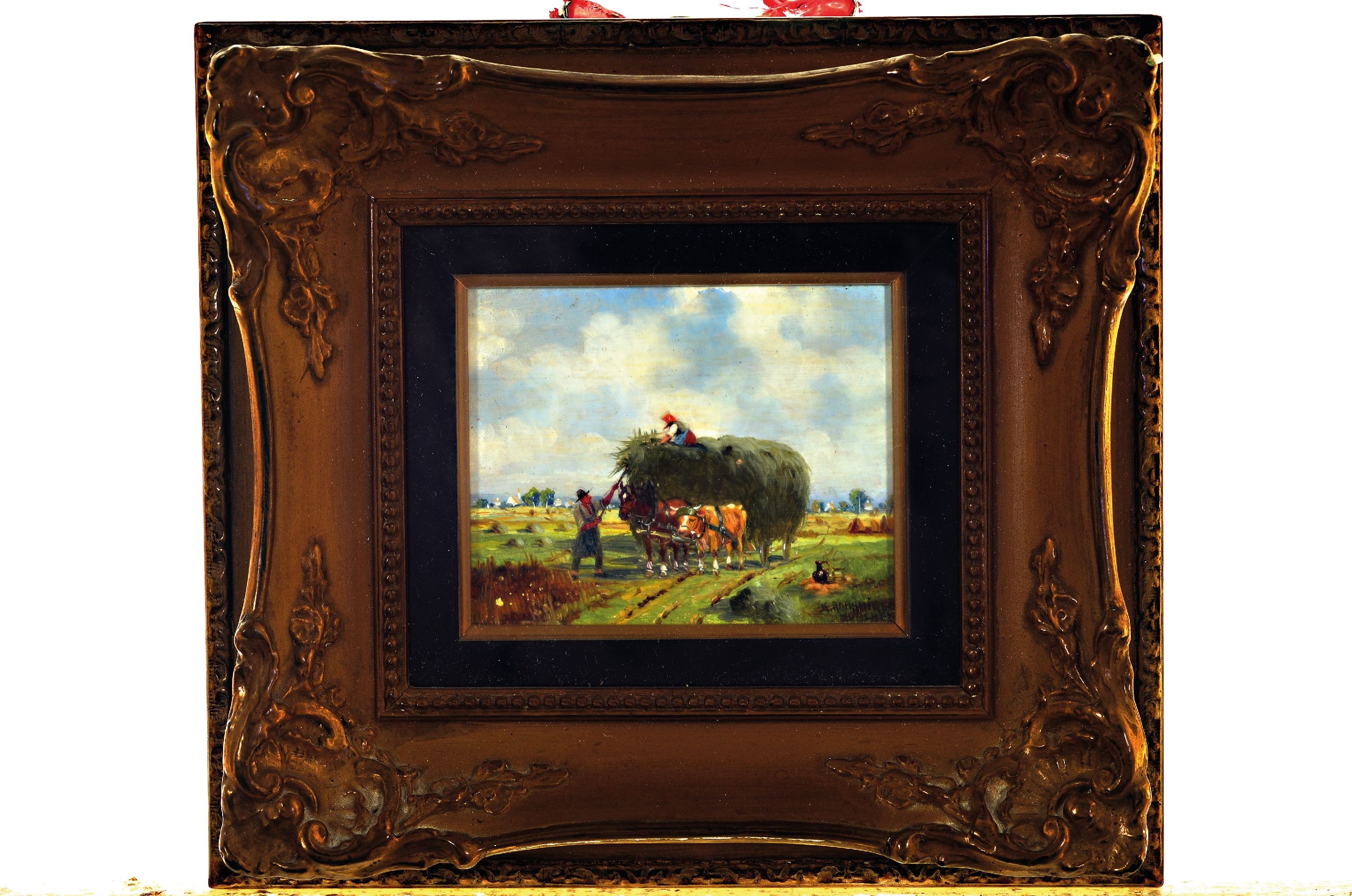 Artwork by Karl Rohrhirsch, UNTITLED, Made of oil/wood