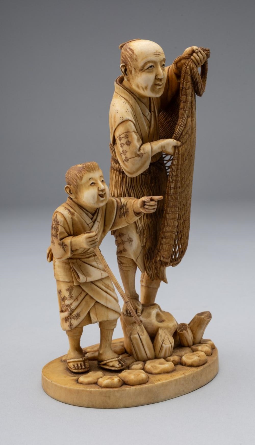 Artwork by Gyokushu, Untitled, Made of Carved Ivory