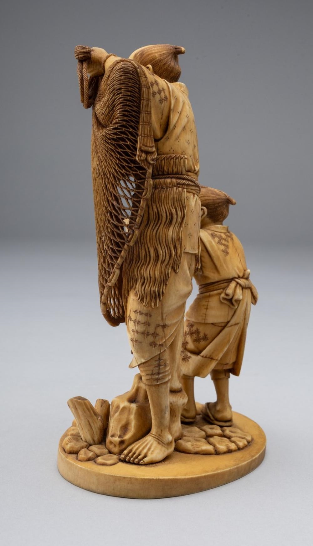 Artwork by Gyokushu, Untitled, Made of Carved Ivory