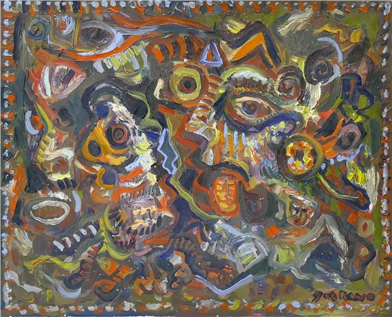Joe Reno | Abstract Eyes (1997) | MutualArt
