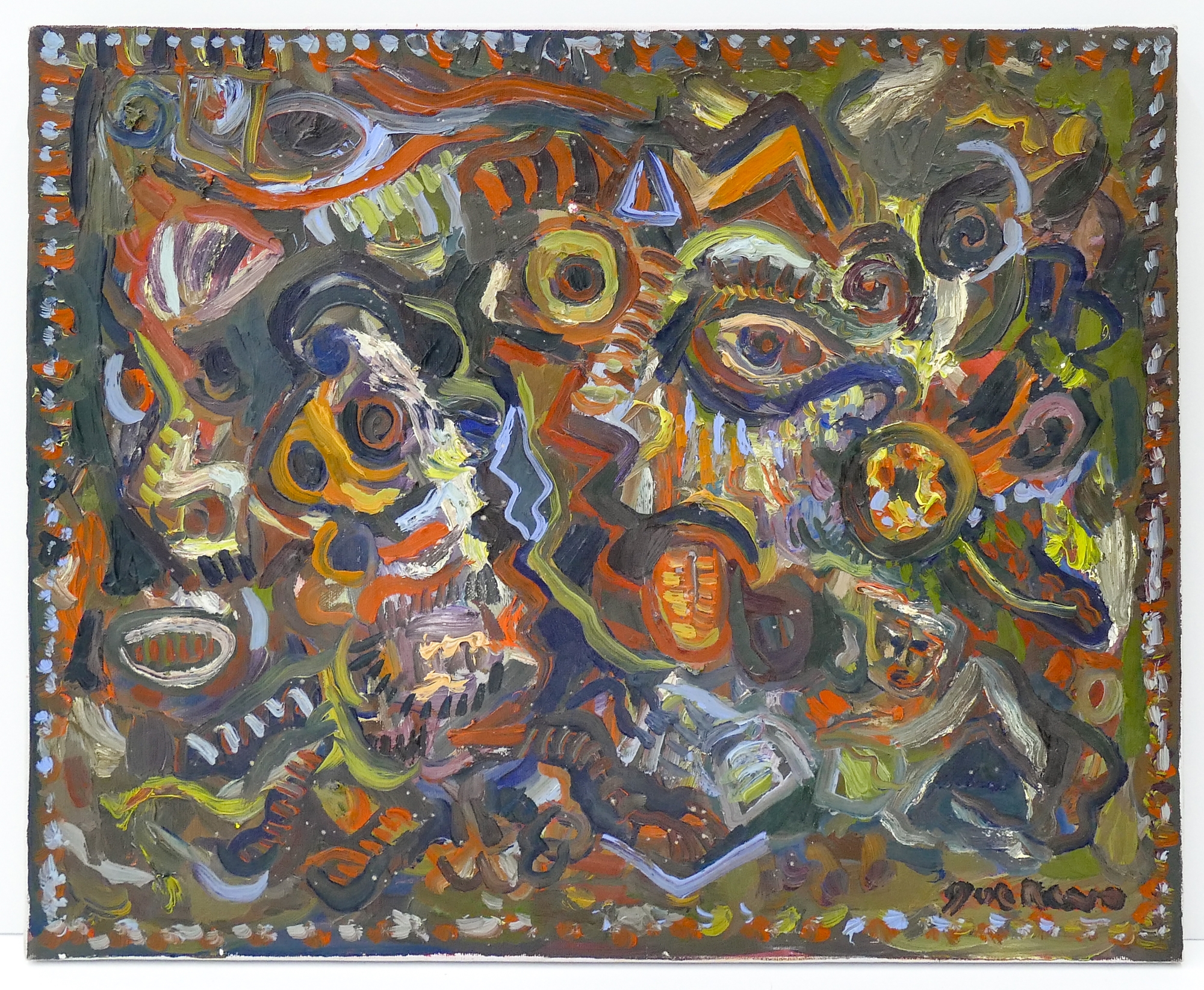 Joe Reno | Abstract Eyes (1997) | MutualArt