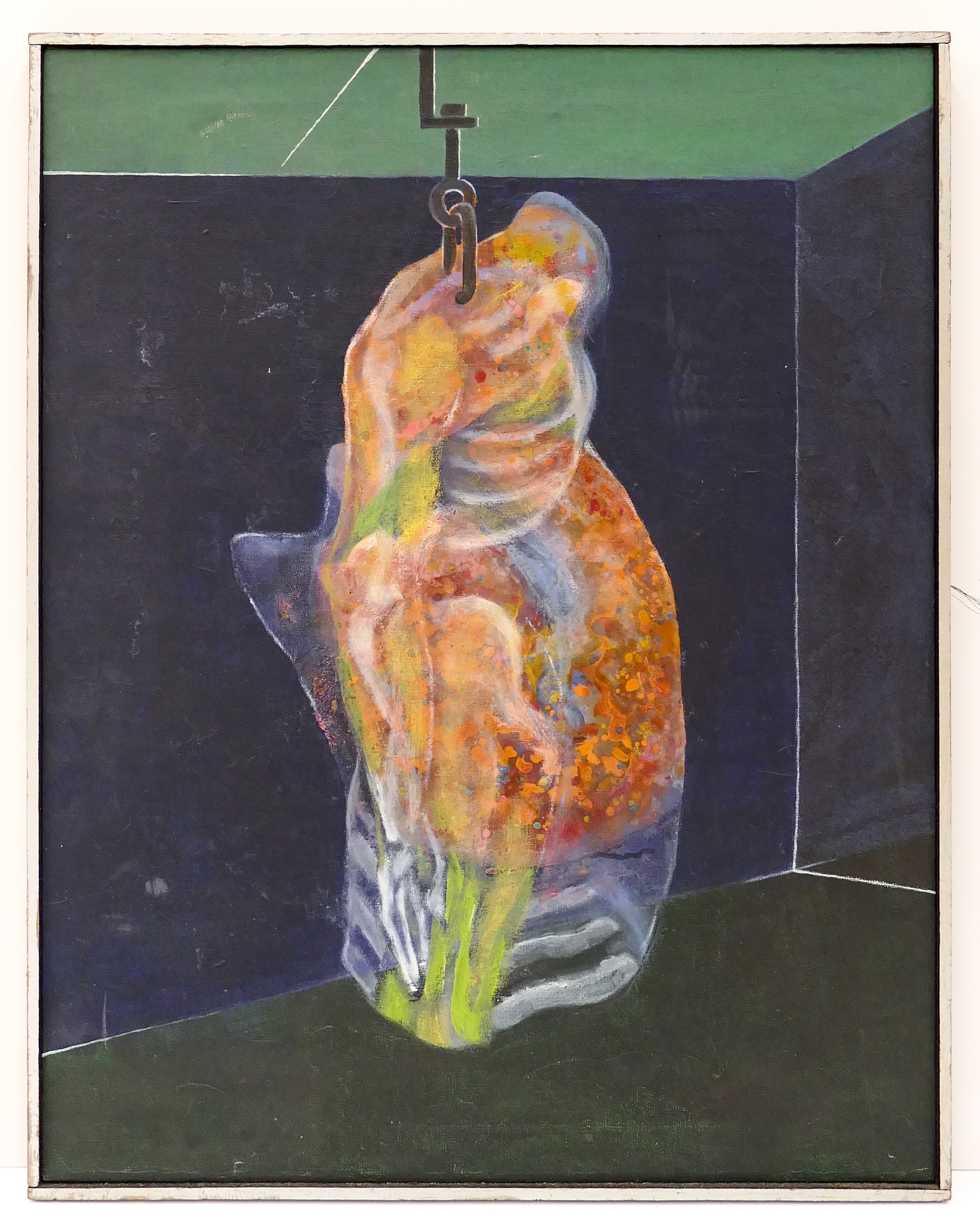 Artwork by Patrick Rowan, Francis Meat, Made of Oil & Acrylic On Canvas