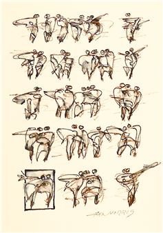 Figures Dancing - Carl Morris