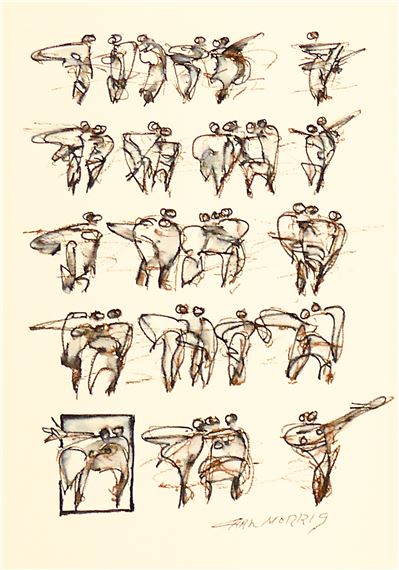Figures Dancing - Carl Morris