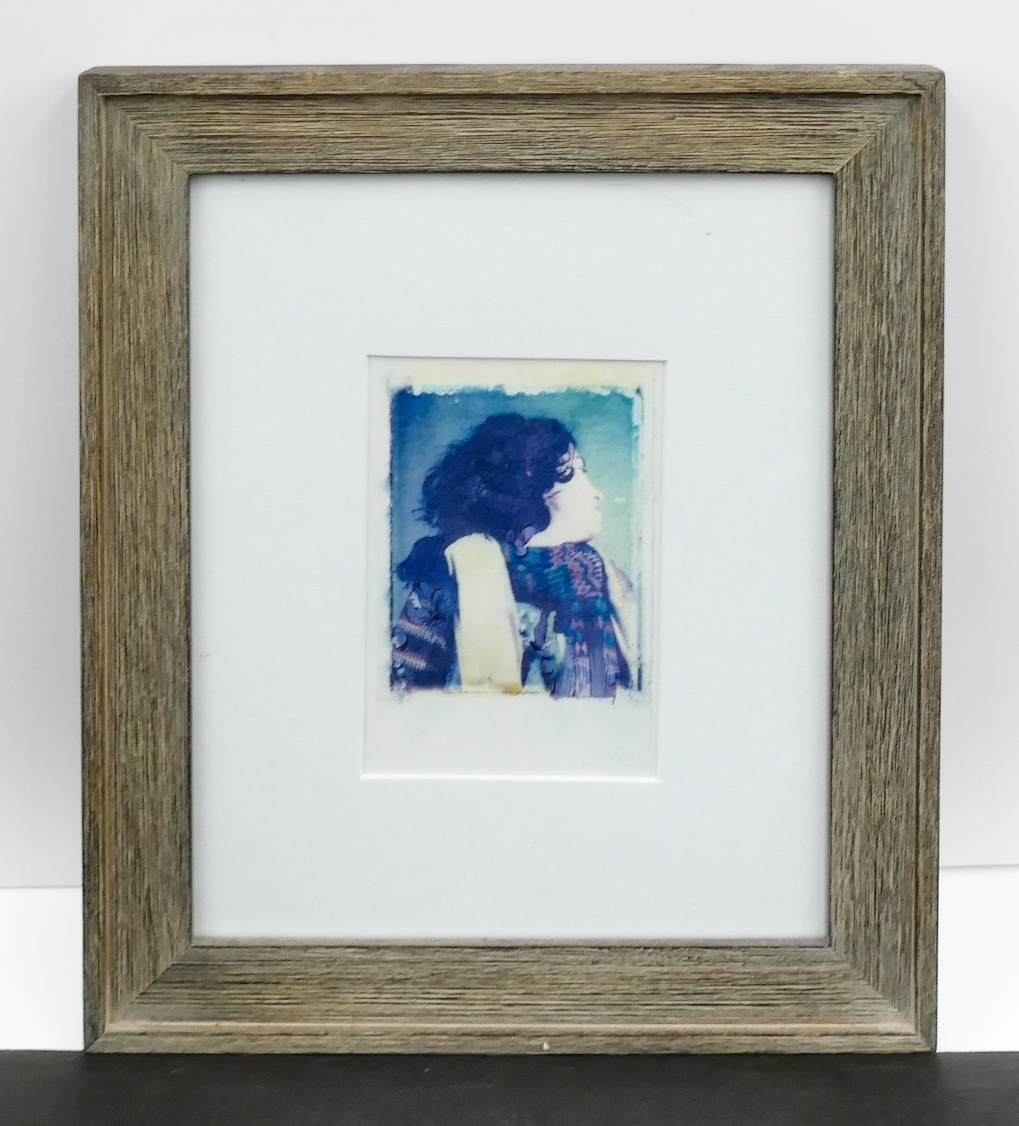 Artwork by Marc Sirinsky, Look Away, Made of Polaroid Transfer Print