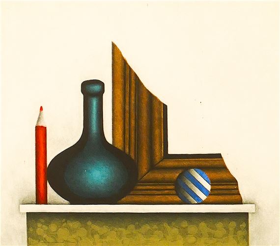 Hachmi Azza | Still Life w/ Frame (1986) | MutualArt