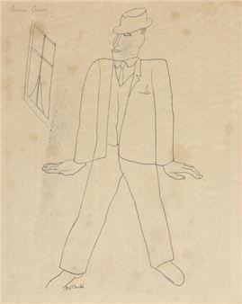 Man aan het raam - 'Leeren leven