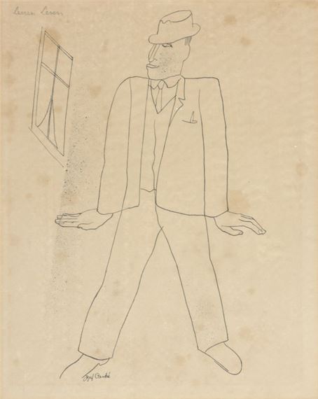 Man aan het raam - 'Leeren leven