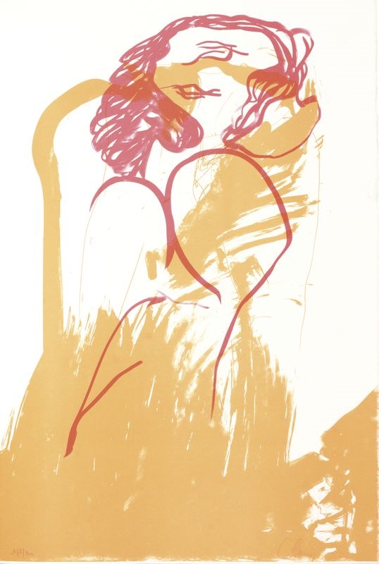 Artwork by Hugo Claus, Fûga, Made of Papier