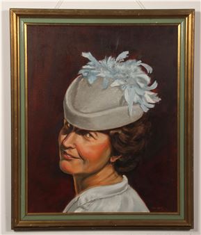 portrait of a lady - Kenneth Lynch