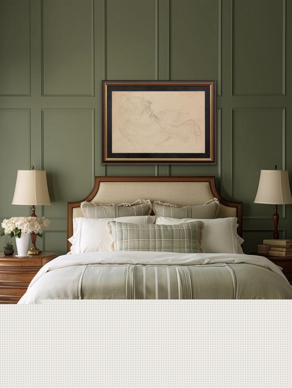 Artwork by Jon Molvig, Fighting Cocks, Made of Pencil On Paper