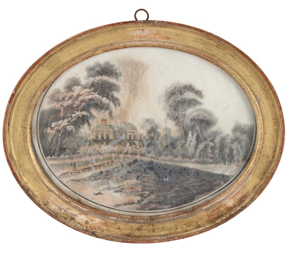 Artwork by Julie Bélanger, The John Brown Set of Ten English Landscape Engravings, Made of Engravings