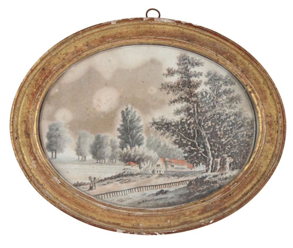 Artwork by Julie Bélanger, The John Brown Set of Ten English Landscape Engravings, Made of Engravings