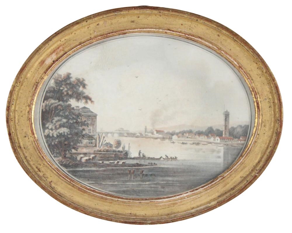 Artwork by Julie Bélanger, The John Brown Set of Ten English Landscape Engravings, Made of Engravings