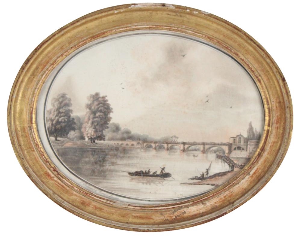 Artwork by Julie Bélanger, The John Brown Set of Ten English Landscape Engravings, Made of Engravings