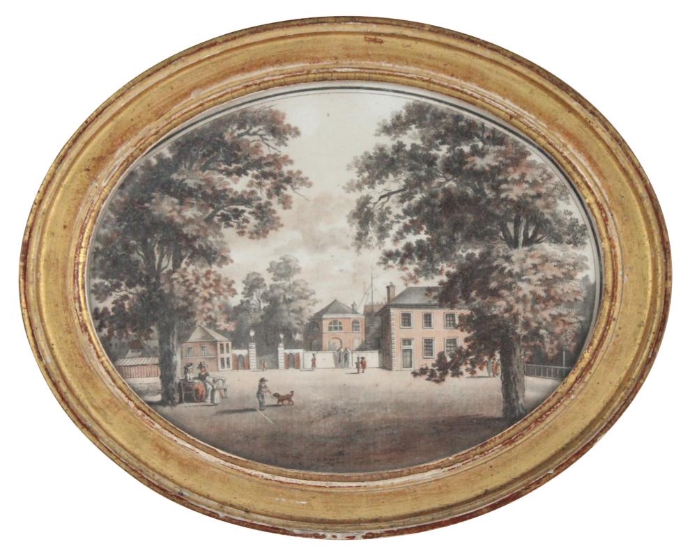 Artwork by Julie Bélanger, The John Brown Set of Ten English Landscape Engravings, Made of Engravings