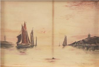 Mary Sheffield (XIX-XX secolo) Barca a vela - Mary Sheffield