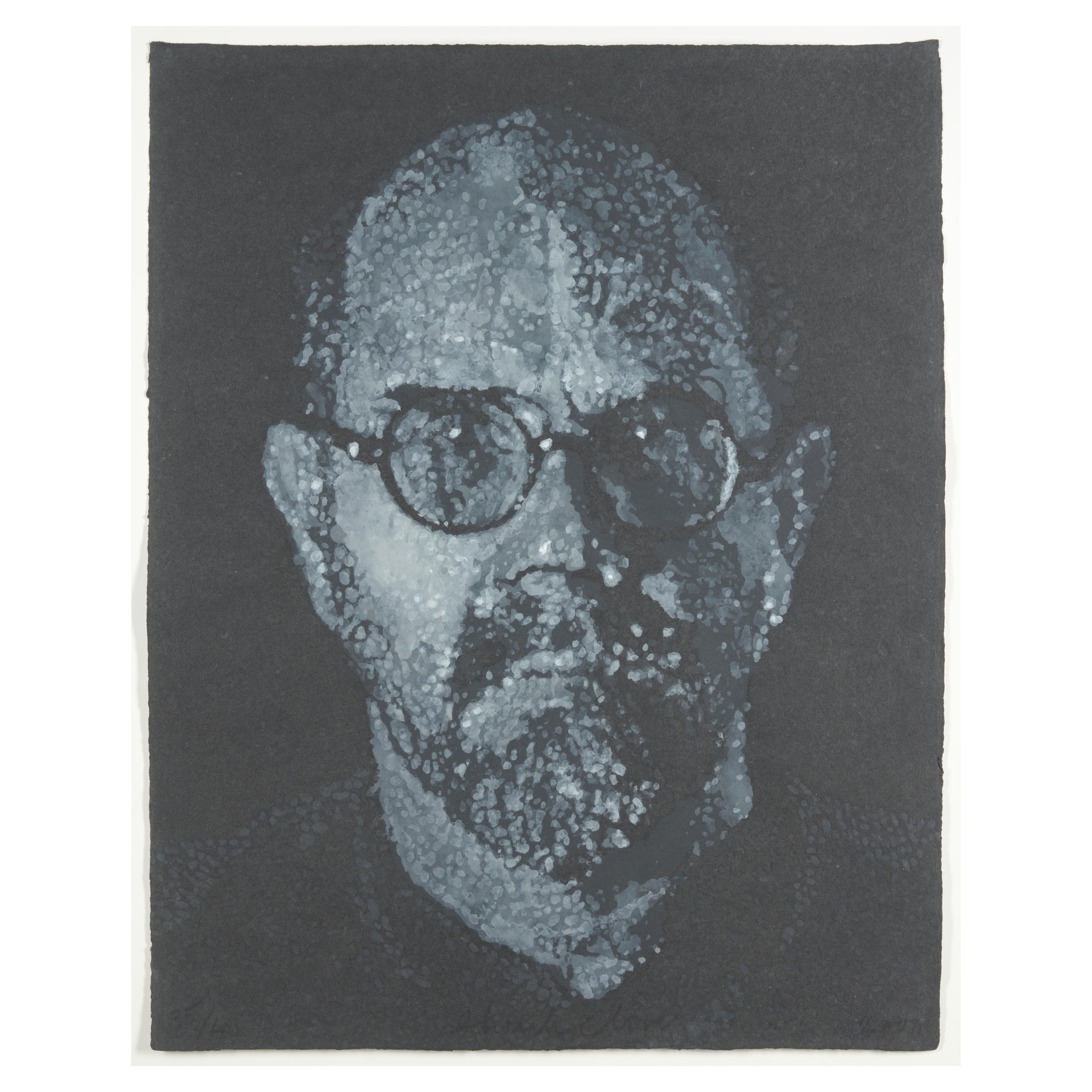 Chuck Close | Self Portrait/Pulp/Pochoir (2000) | MutualArt