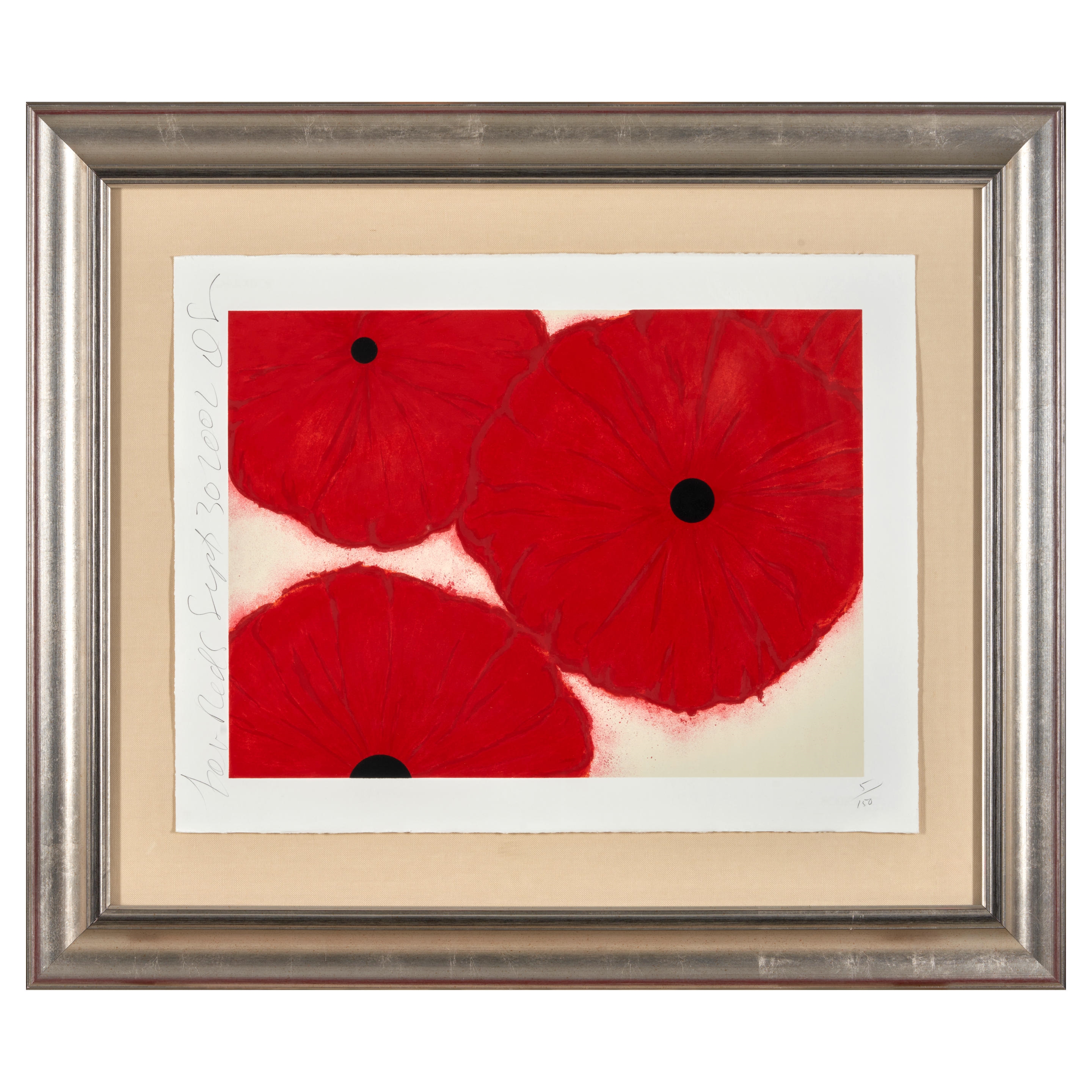 Donald Sultan | Four Reds (2002) | MutualArt