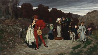 Départ du Fiancé (Departure of the Betrothed - James Jacques Joseph Tissot