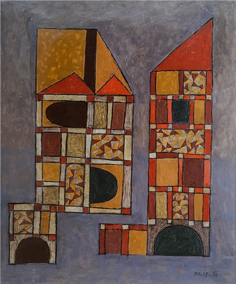 Dvě hlavy by Radim Malat, 1994