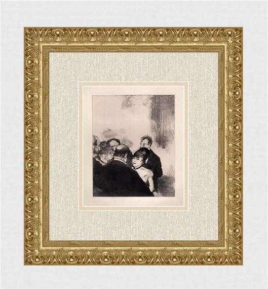 Young Cardinals Conversating by Edgar Degas, 1938
