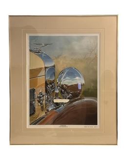 09-09-2025 Automobile Related Art from the Dave Bausch Coll - Tom Hall Auctions