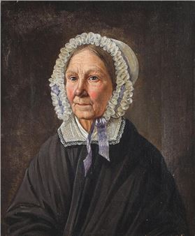 Portræt af Kunstnerens Søster - Frederik Vermehren