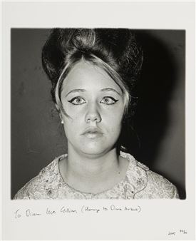 To Diane love Gillian (Homage to Diane Arbus - Gillian Wearing