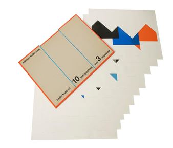 10 Serigraphien aus 3 Aspekten - Heijo Hangen